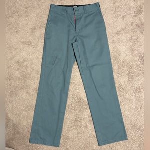 Blue/Turqoise Dickies skateboard work pants